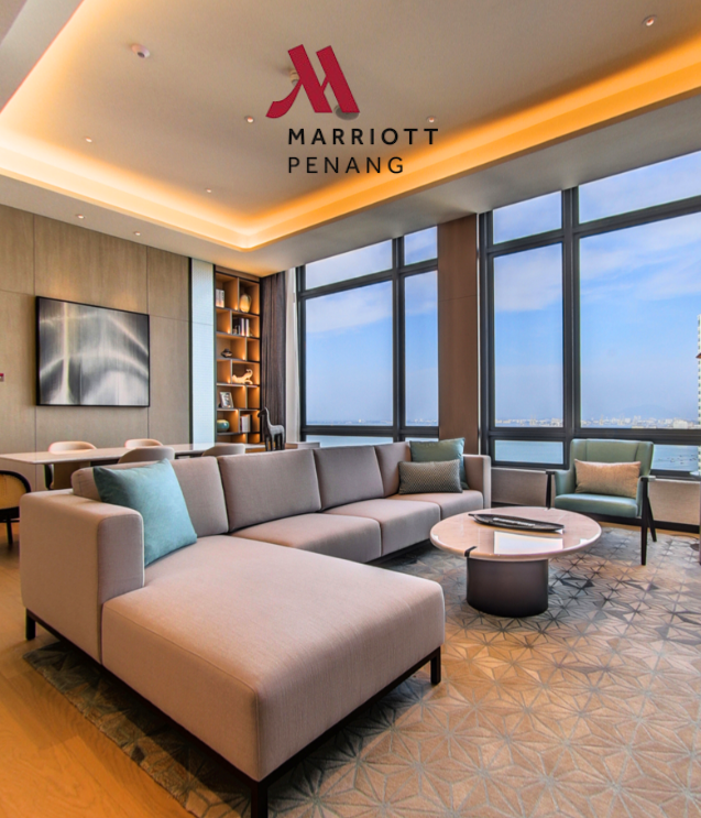 virtual tour services project for Penang Marriott Hotel