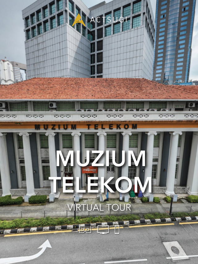 virtual guidebook cover of Muzium Telekom Virtual Tour